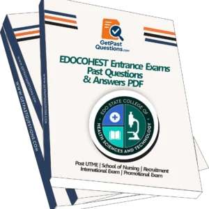 EDOCOHEST Entrance Exam Past Questions and Answers PDF Download