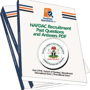 NAFDAC Recruitment Past Questions and Answers PDF 2026
